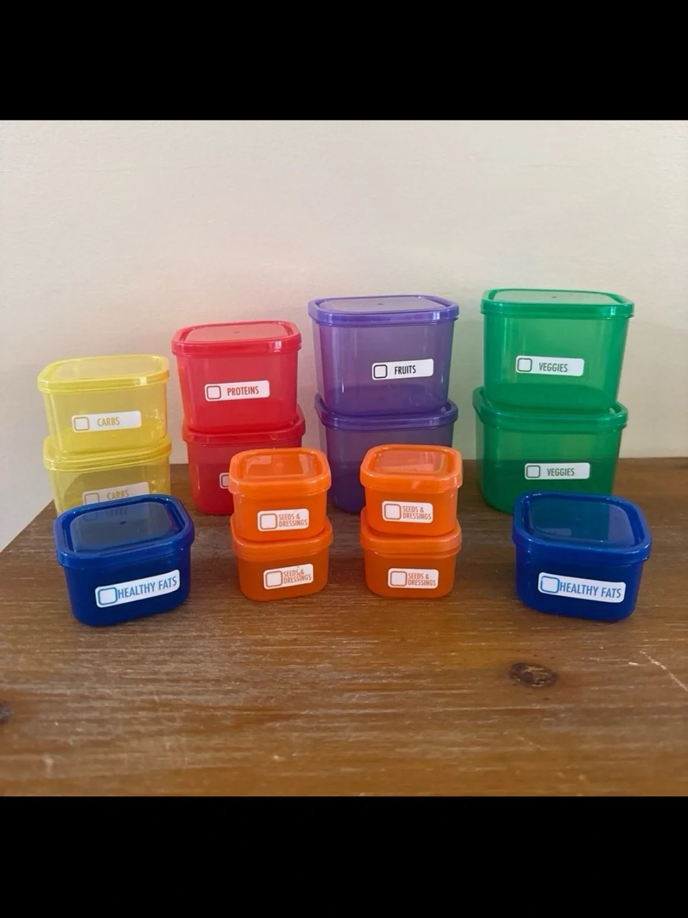 Fixate portion fix containers